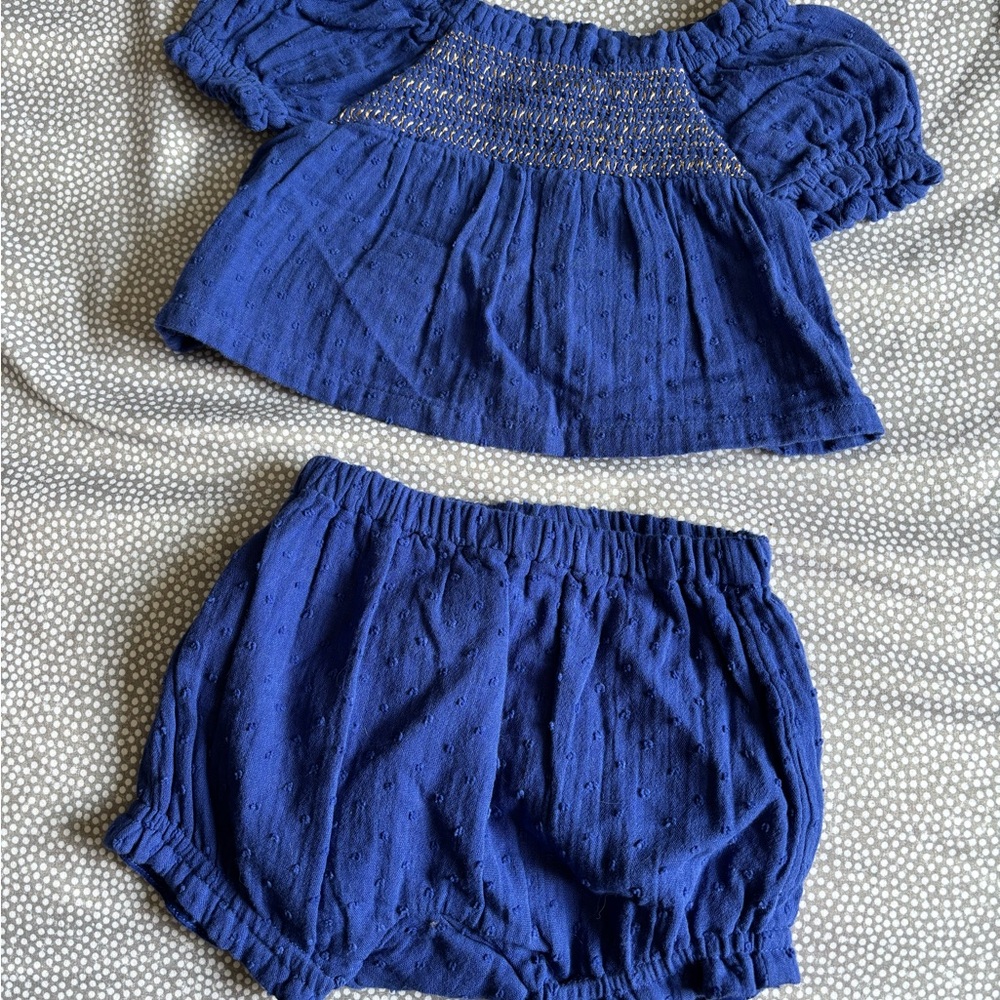 Blue Baby Gap Outfit Set